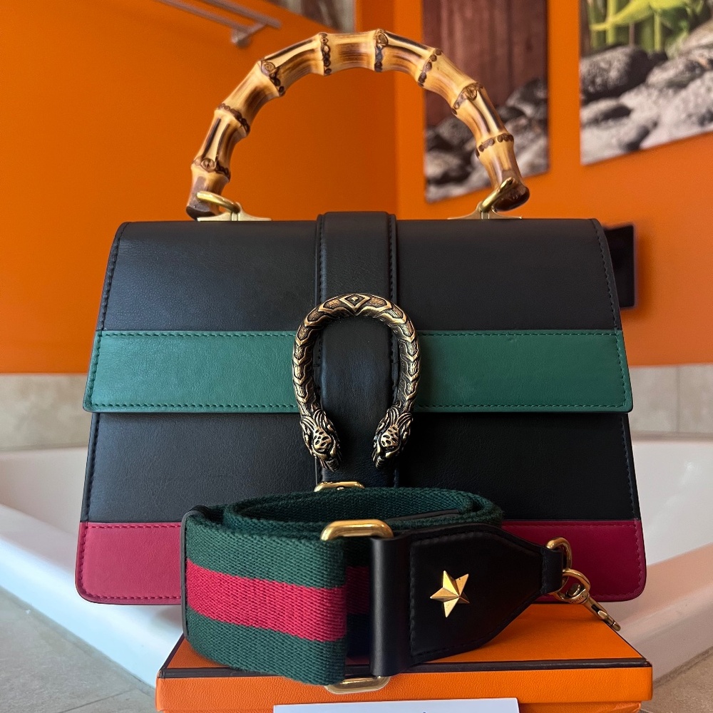 ❌sold❌GUCCI Web Dionysus Large